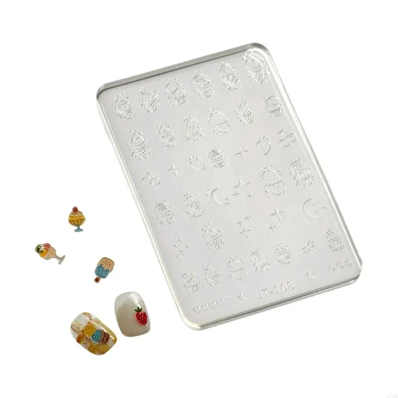 DIY Art Ice Cream Mold Thin 0.4cm Resin Template For Jewelry Making Projects