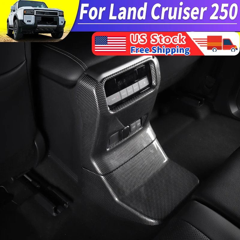 

Для Land Cruiser 2024 Prado LC250 1958 J250 подлокотник, задняя противоударная пластина, крышка выхода для кондиционера, внутренние аксессуары