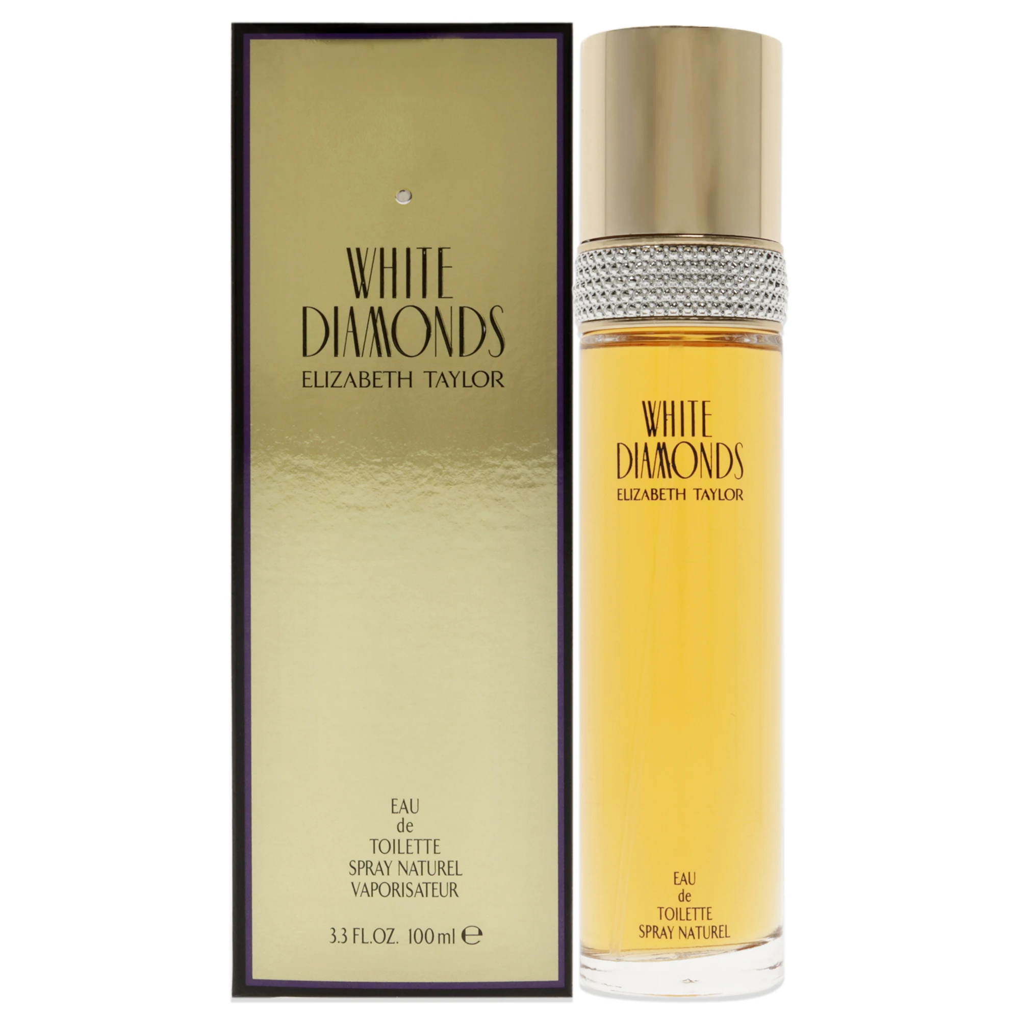 White Diamonds من إليزابيث تايلور للنساء - بخاخ EDT 3.3 أونصة #1