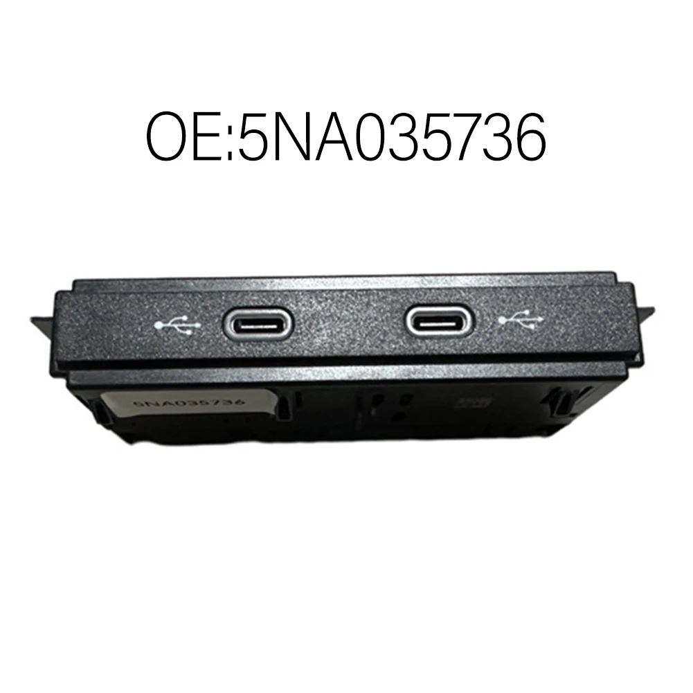 For Tiguan's Essential Accessory Reliable & Efficient Dual Type C Charging Solutions OEM Reference '5NA035736'