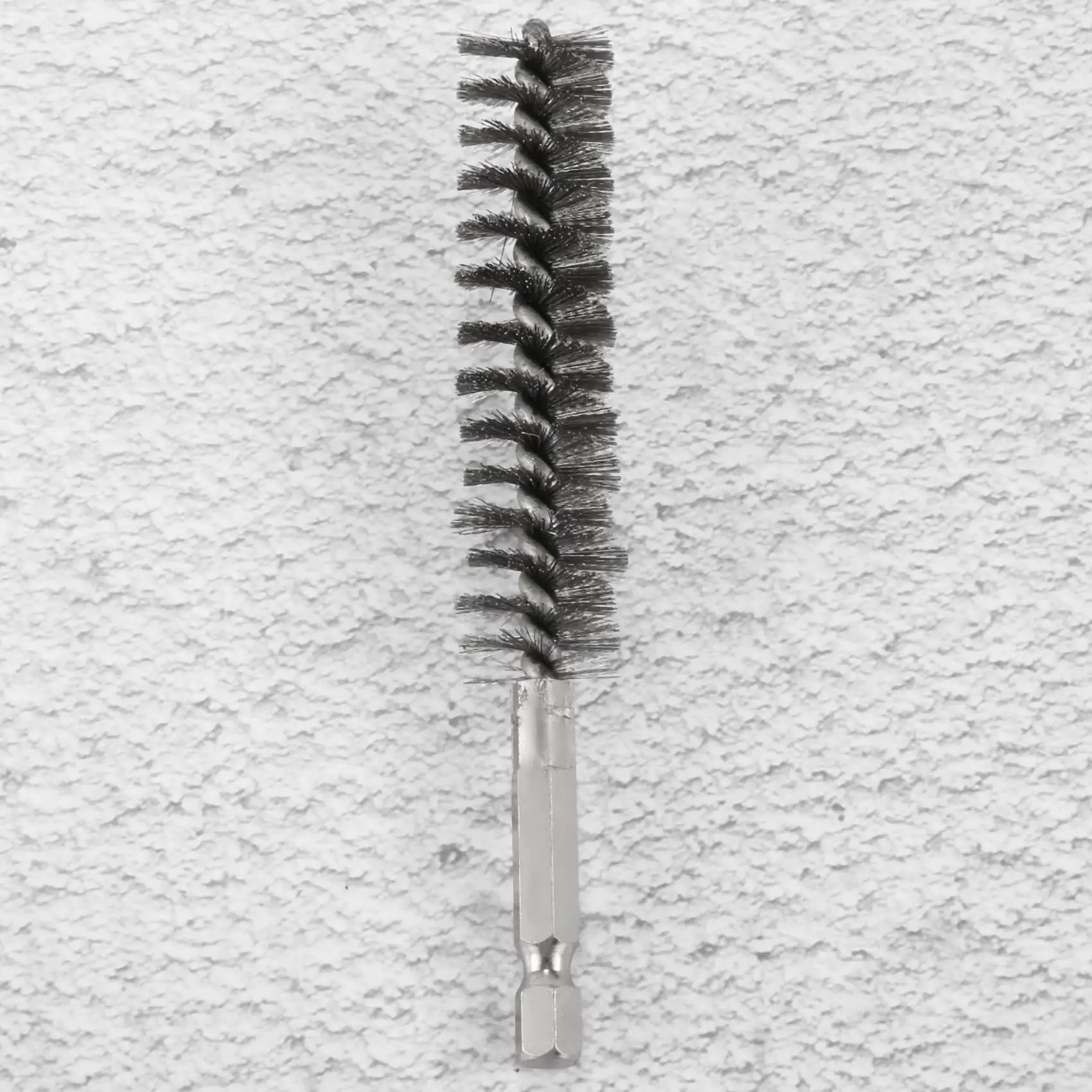Easy Use 8Pcs Wire Brush Drill Bit Set With 1/4 Inch Hexagon Shank Steel Wire Twisting Brush,Suitable For Drilling Percussion