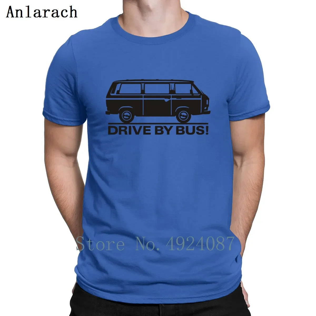 T3 Drive By Bus T Shirt Printed Short Sleeve Spring Streetwear Tshirt Men Family Loose Better Male