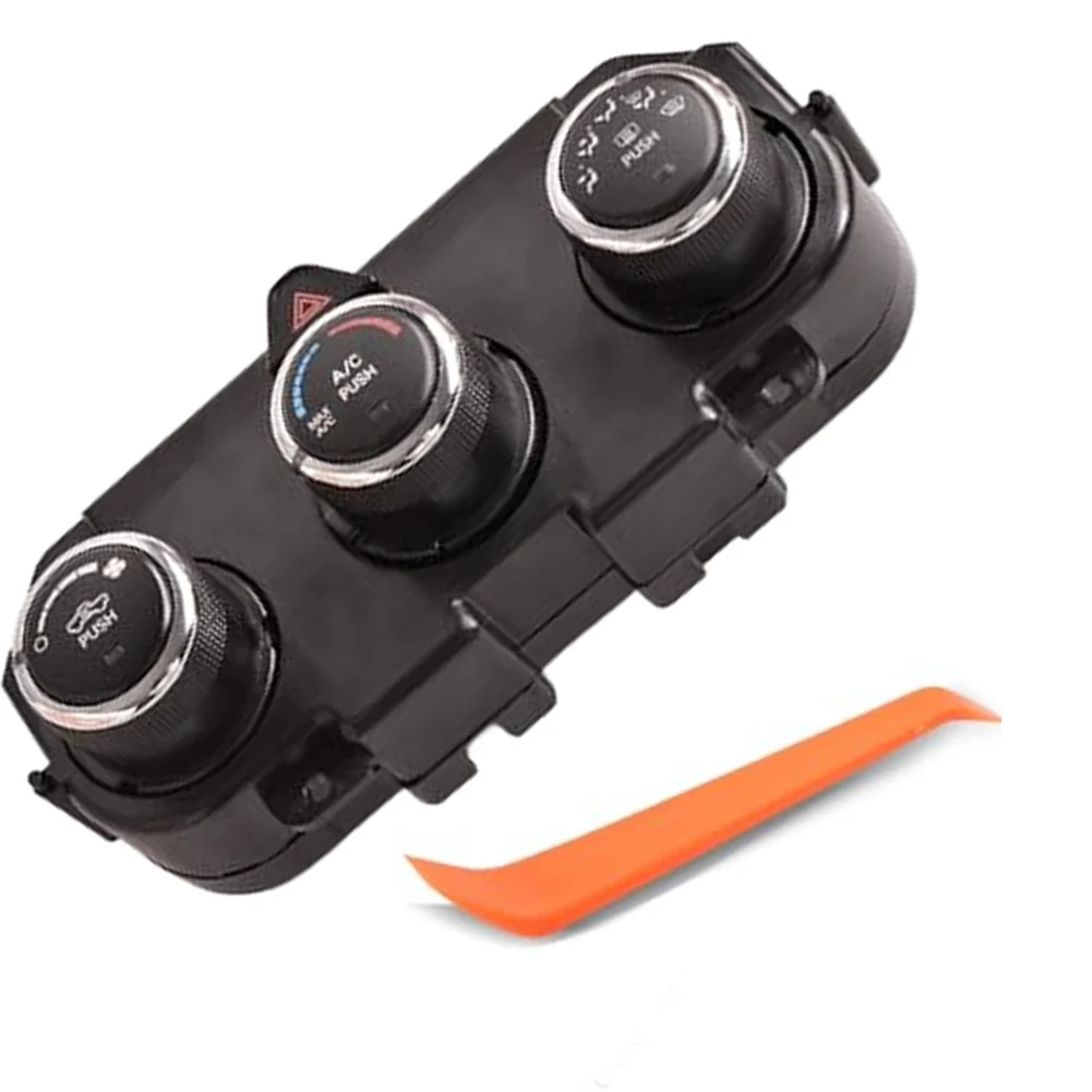 

Truck HVAC Repair Climate Control Unit Dash Switch As Shown AC Heat Defrost Functions Multi-functional Control