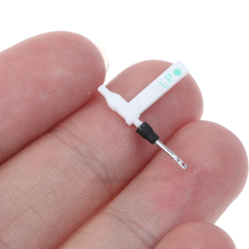 축음기 턴테이블 듀얼 이동 카트리지 터치 핀을 비닐 바늘 더블 루비 및 사파이어 스테레오 스타일러스 N으로 교체