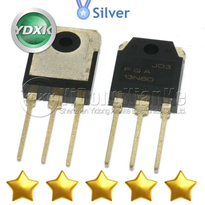 FQA13N80 TO-247 Componentes eletrônicos, FQA6N90C FQA90N15 FQA9N90C-F109 FQAF13N80, FQH8N100C original novo