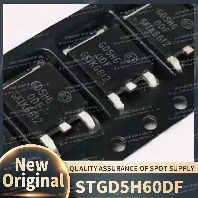 (10Pcs-100Pcs/Lot) 100% New Original STGD5H60DF GD5H60DF GD5H6 0DF TO-252 Chipset