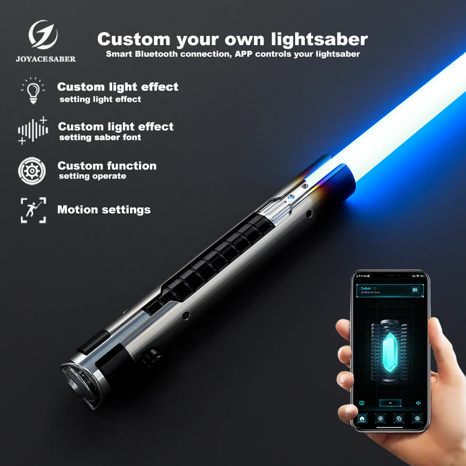 

Pixel Lightsaber Heavy Dueling Neopixel Light Saber Jedi Laser Sword Metal Handle Cosplay Luminous Xenopixel Sabers Toys Joyace