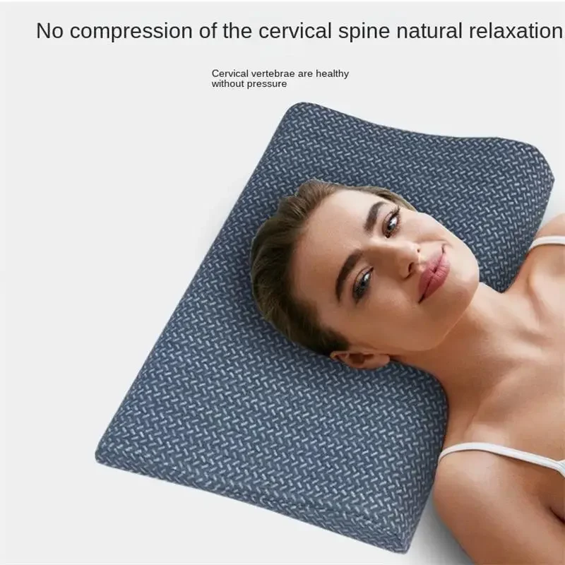 Slowrebound memory pillow single ultra-thin low pillow low pillow men's and women's single sleeping cervical pillow home pillow