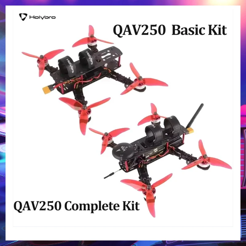 

HolyBro QAV250 Kits Pixhawk 6C Mini Basic / Complete Version with 433MHz / 915MHz Telemetry Radio