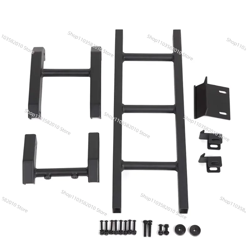 Aluminum car rear staircase rear door step ladder