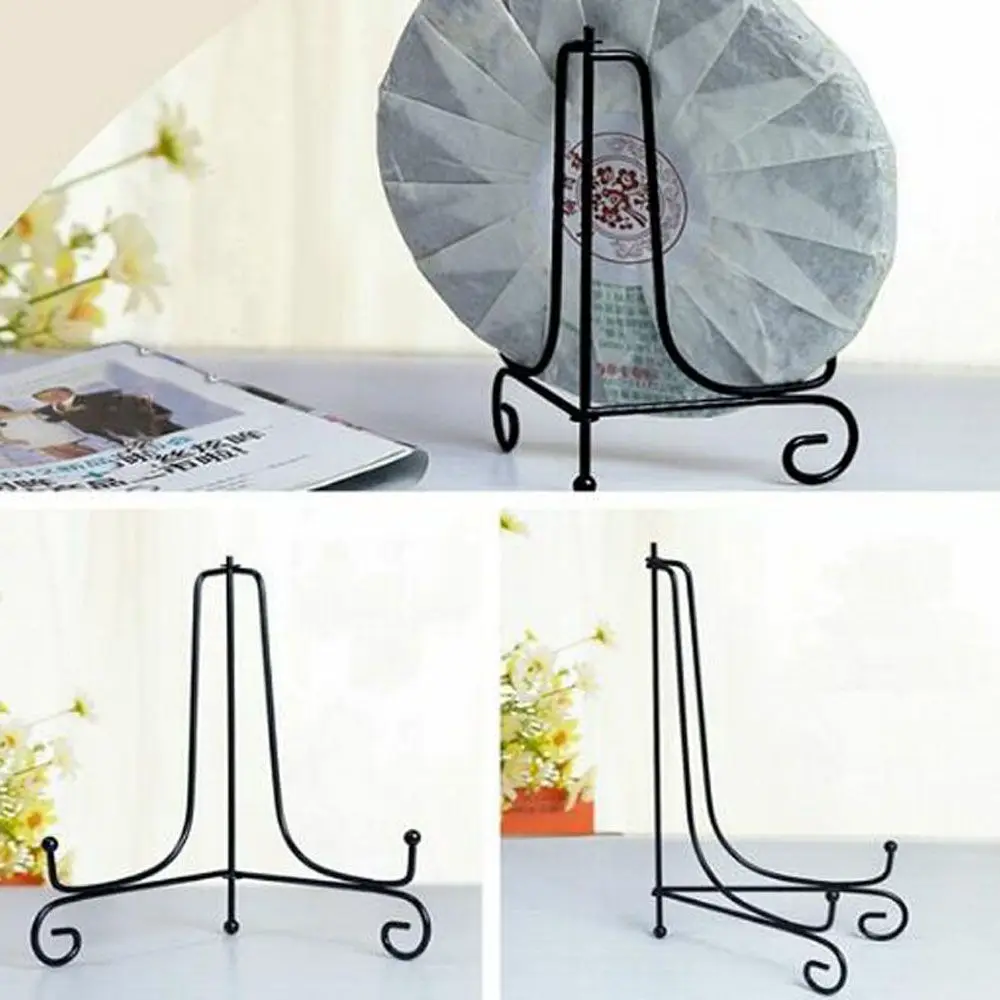 Tools Metal Photo  Storage Holders Artwork Book  Picture Frame Holder Display Stand Iron Easel Bowl Plate Display Stand