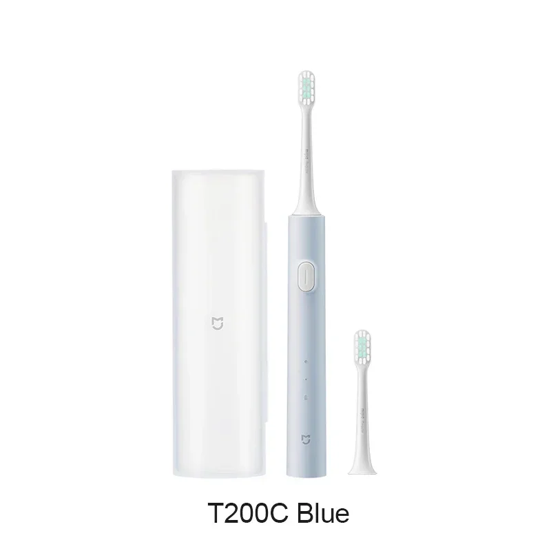 XIAOMI Mijia T200C مجموعة فرشاة الأسنان الكهربائية الذكية فرشاة أسنان سونيك قابلة للشحن IPX7 مقاوم للماء منظف تبييض الأسنان