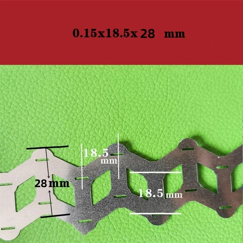 Imagem -06 - Bloco de Bateria de Lítio W-tipo Tira de Aço Niquelado 18.5 mm 19 mm Soldadores da Bateria da Máquina de Soldadura do Ponto 1kg 18650