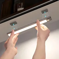 3 in 1 Under Cabinet Lights LED Motion Sensor Light for Cupboard Bedroom Wardrobe Closet Indoor Night Light 10/20/30/40/60cm