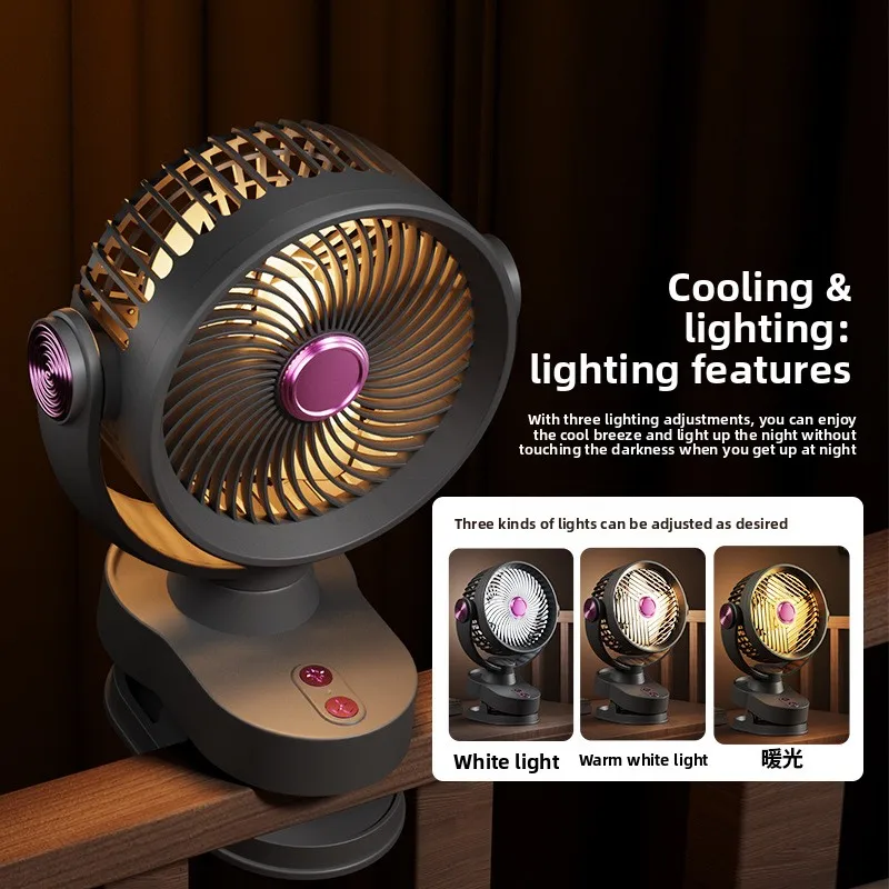 nouveau-ventilateur-de-bureau-compact-silencieux-a-clip-usb-avec-eclairage-pour-dortoir-et-maison-rechargeable-a-tete-oscillante-pour-une-circulation-optimale-de-l'air