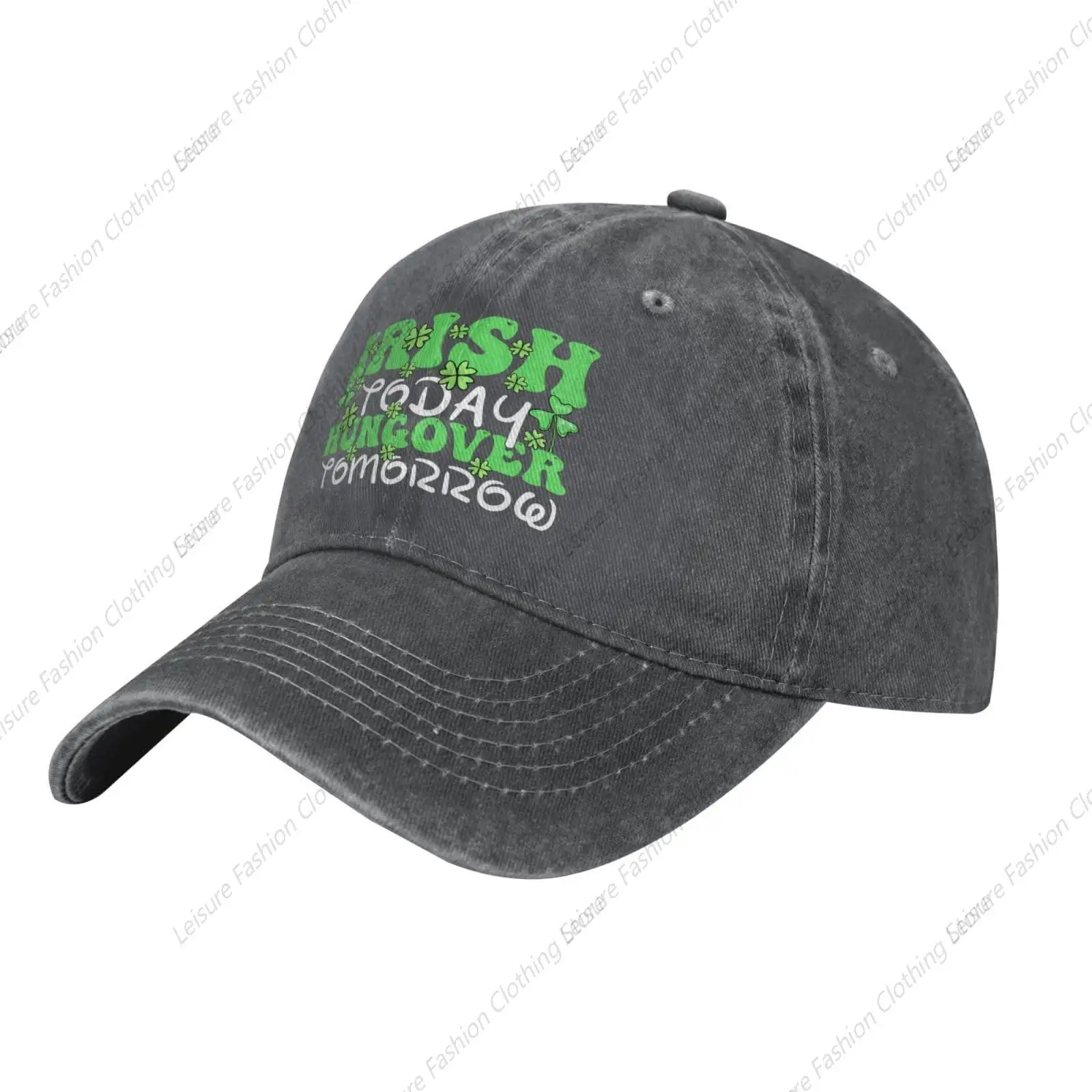 

Irish Today Hungover Tomorrow Trucker Caps for Men Women Denim Baseball Cap Dad Hat Golf Hats