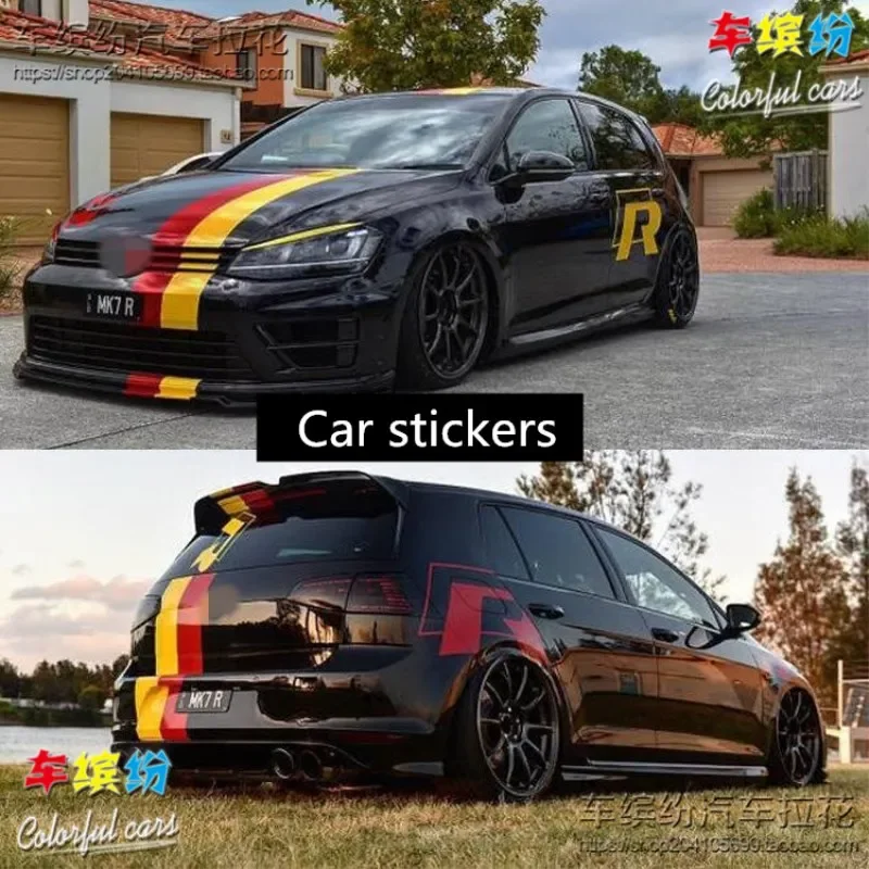 Car stickers FOR Volkswagen Golf 7 GTI Golf8 body exterior decoration personalized fashion sports off-road decals accessories