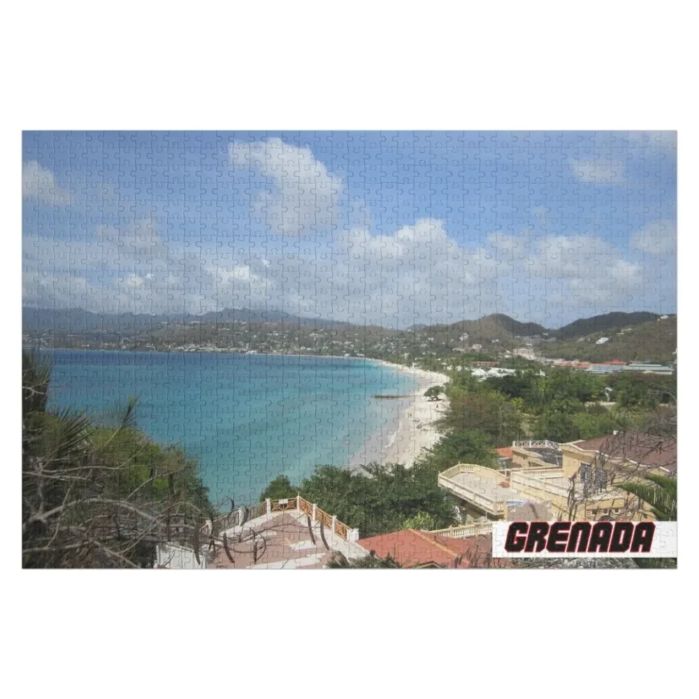 

Grenada's Beautiful Shore Line Jigsaw Puzzle Photo Personalized Gifts Jigsaw Pieces Adults Custom Kids Toy Baby Wooden Puzzle