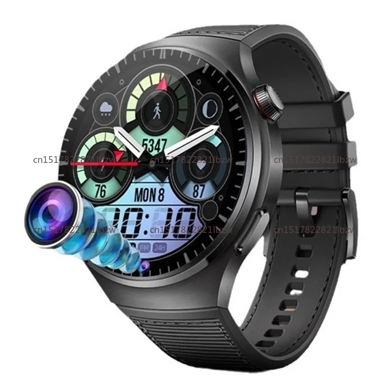 Smart Watch Dual Camera 1.62-inch Heart Rate Video Call Sports Health Smart Watch B14
