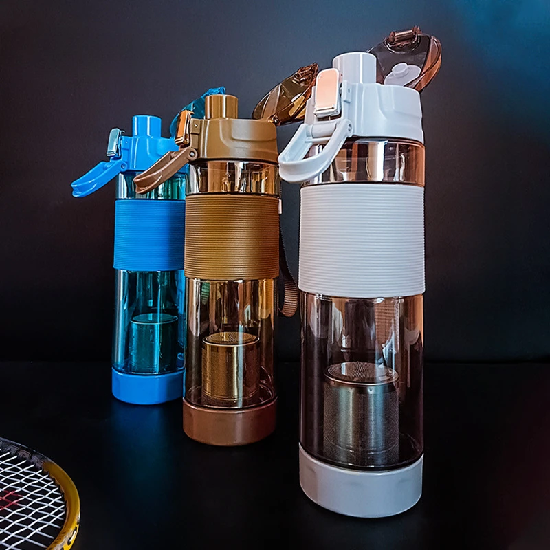 

650MLOutdoor Sports Energy Small Molecule Water Cup Hydrogen-rich Water Cup Zinc-rich Hydrogen Cup Weak Alkaline Cup Gift Box Pa