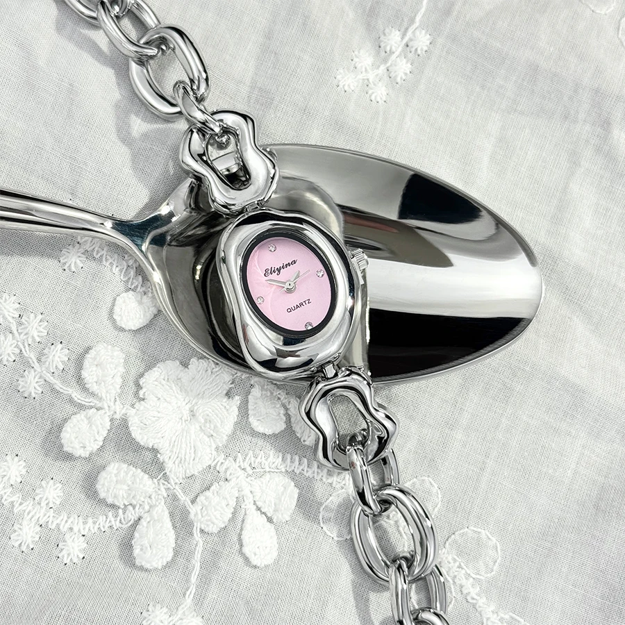 Women's Irregular - Form Head Chain - Strap Elegant Wrist Watch