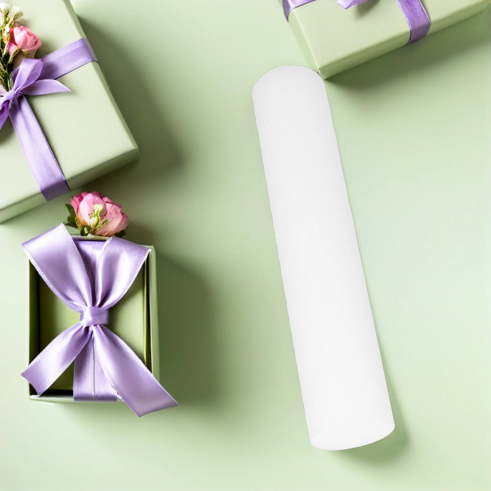 10 قطعة العصي زهرة 30 سنتيمتر اسطوانات رغوة بيضاء البوليسترين رغوة قضبان خفيفة الوزن ترتيب الأزهار لوازم الحرفية