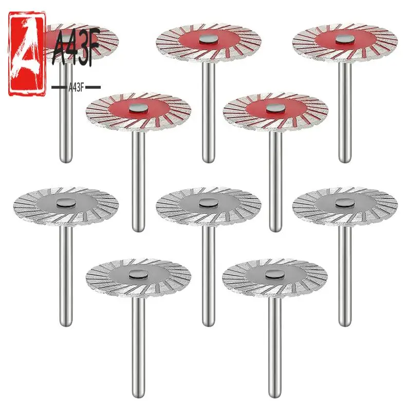 

A43F-10 шт. лезвия 40 мм для резьбы по камню, мини-алмазные турбо-гравировальные пилы, режущий круг по металлу (износостойкий/острый тип)