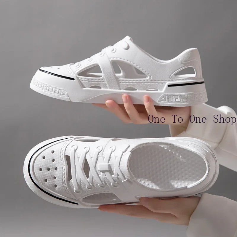 

Cave Shoes Casual Couples Beach Sandals Toe Caps Water Wading Breathable Soft Soles Outdoor Shoes Comfortable Street Dance