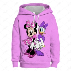 Gorąca sprzedaż Bluzy Manga Anime Mickey Minnie Disney Mouse Bluza dziecięca Odzież dziecięca Dziewczynka Chłopiec Bluza z kapturem Baby Top