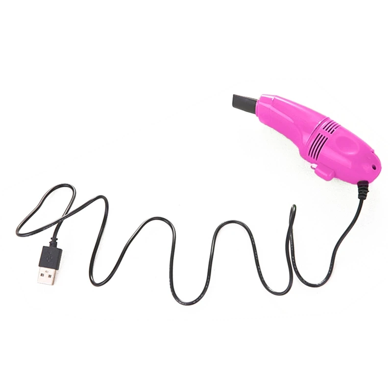 Mini Computer Keyboard Vacuum Cleaner Useful Desktop Car Interior Piano Cleaner Powerful Cleaning Easy Use