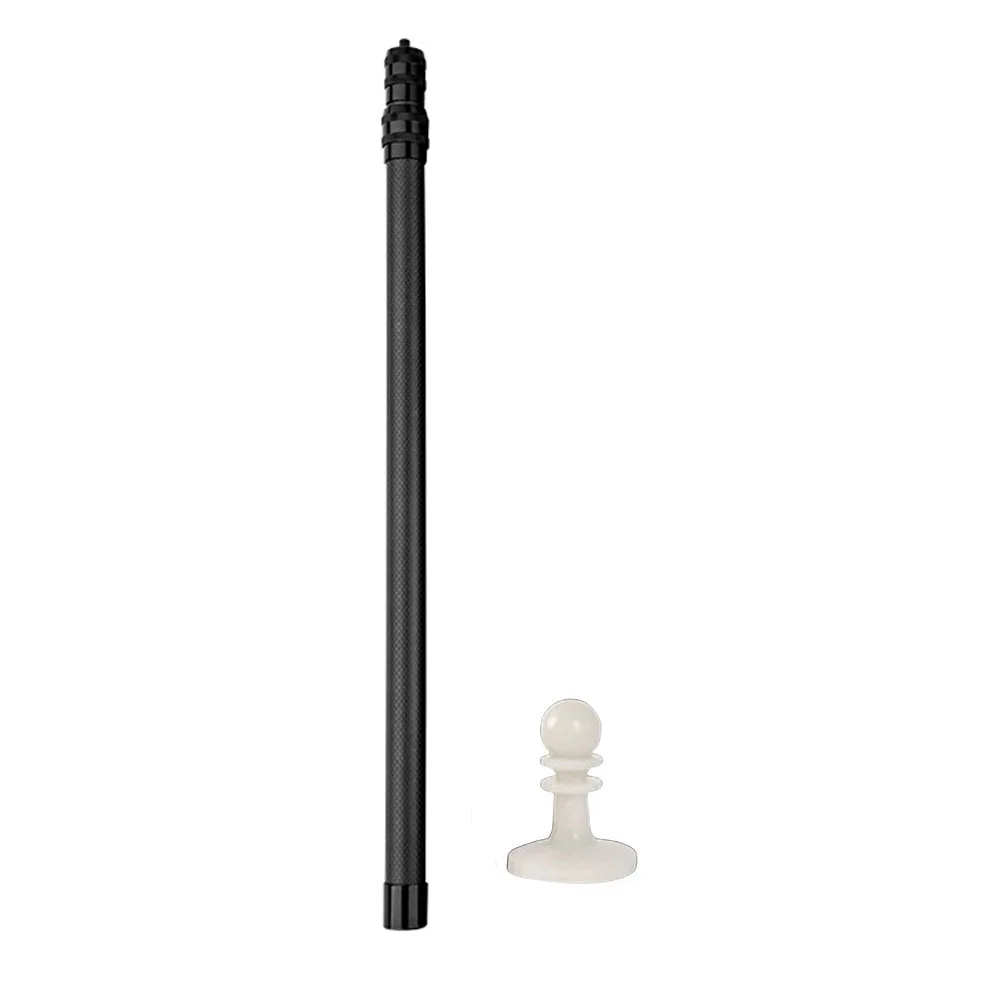 Postes de lona de fibra de carbono, toldo, tienda de campaña, poste de soporte ligero, varilla extensible ajustable para acampar al aire libre