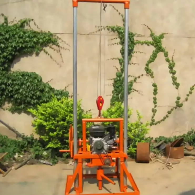 Customized  80m Durable Rotary Drill Rig - High-Quality for Small Construction Site Water Well Projects Sell