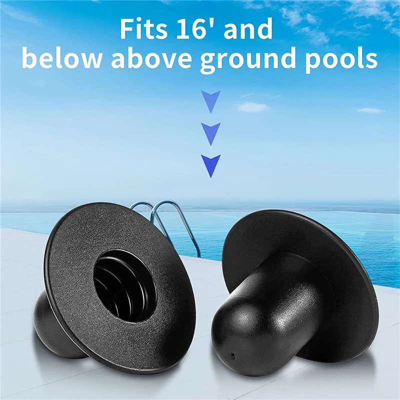 1PC Swimming Pool Drain Plug Pump Strainer Hole Plug Water Stopper For Intex Bestway Swimming Pool Wall Plug Replacement Kit