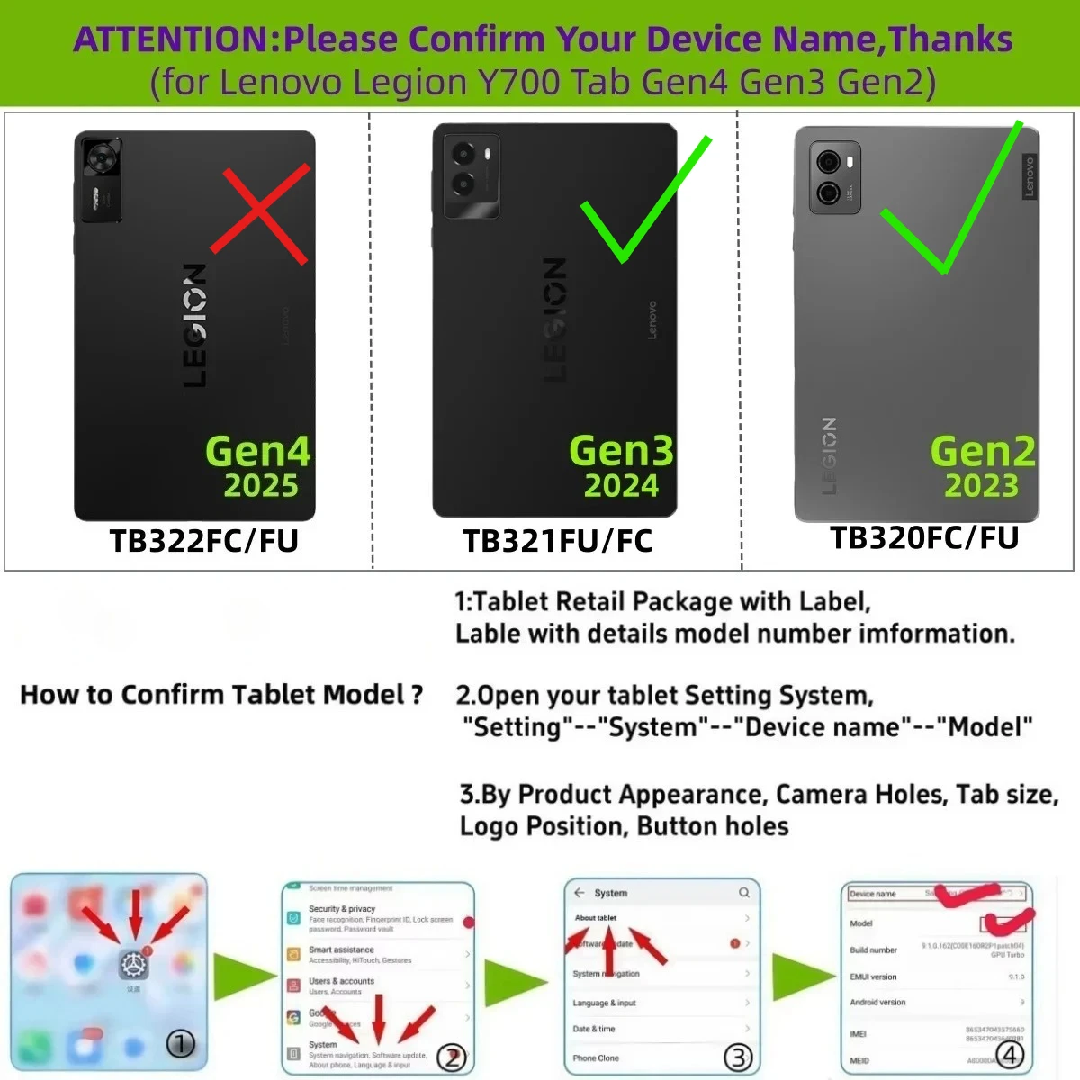 Miękka silikonowa obudowa do tabletu Lenovo LEGION Y700 Gen3 Gen2, etui z funkcją podstawki, ochronna powłoka do Lenovo Legion Tab Gen 3 2 8,8 cala — zdjęcie produktu 2