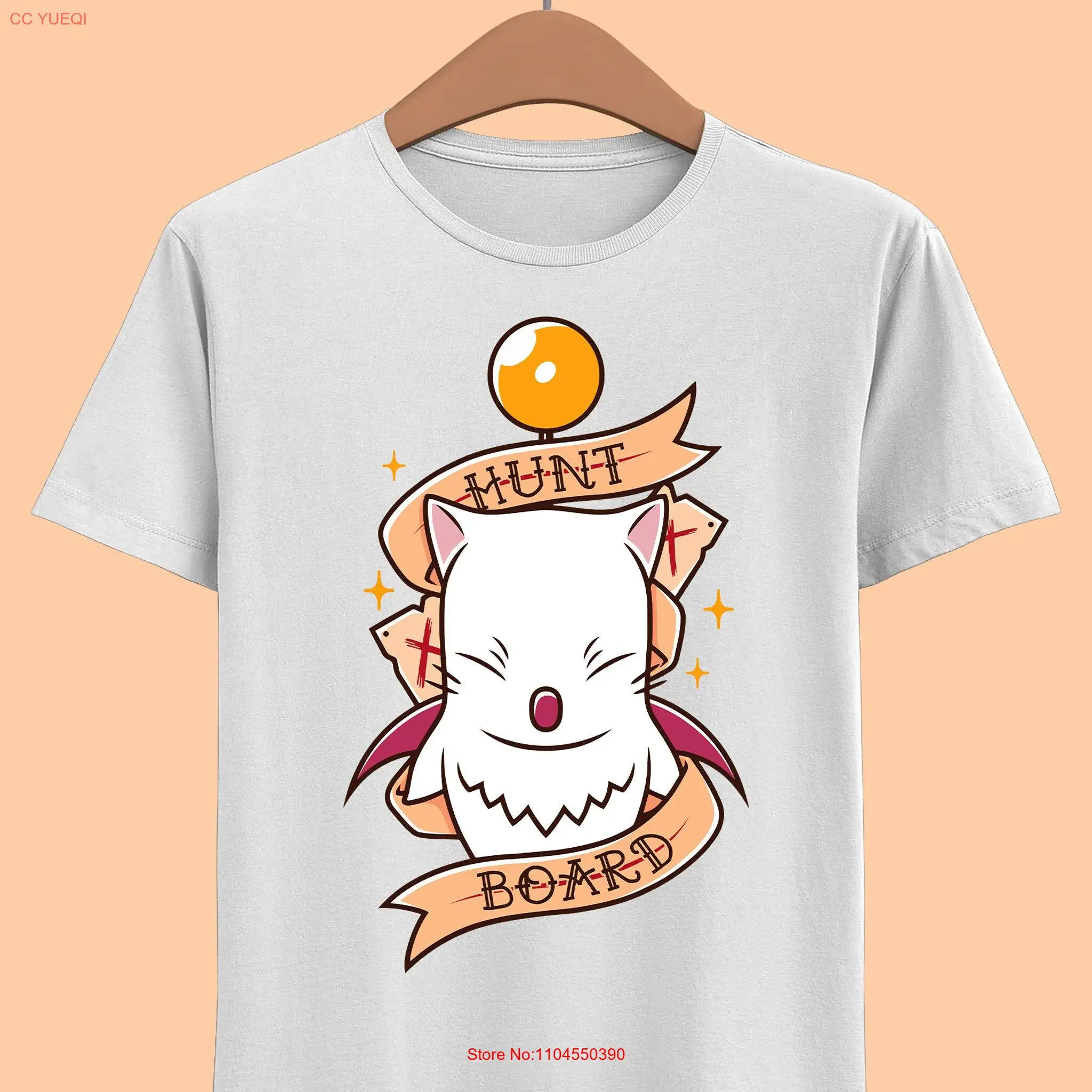 Moogle Hunt Board T shirt Final Fantasy XVI 16 FFXVI FF16 Clive Rosfield Rpg Video Game Gaming long or short sleeves
