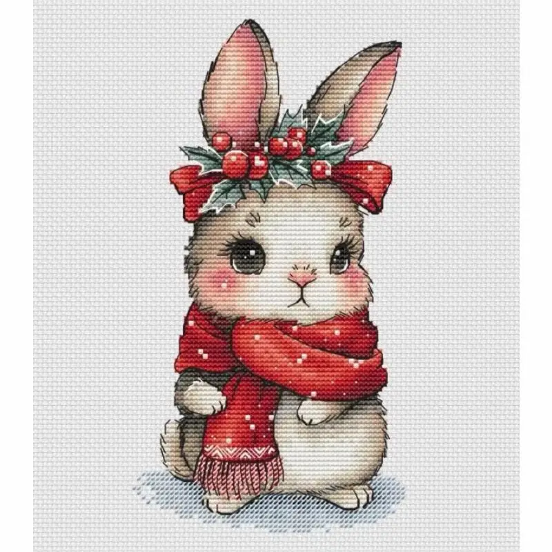 16124C Cross Stitch ONLY FLOSS NO FABRIC NOT Cross-stitch Kit Embroidery Needlework WITHOUT Fabric Homfun Painting Crossing