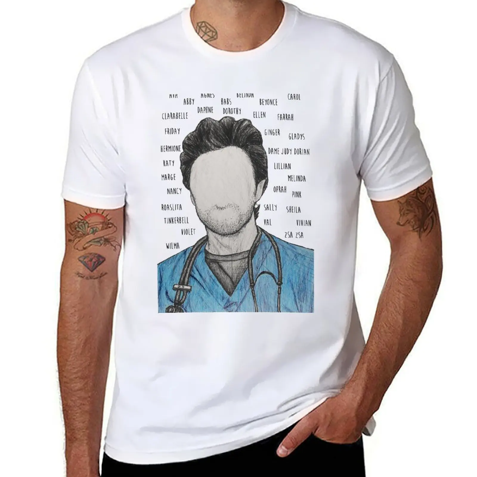 

Имена девочек-футболка J.D, футболки для мужчин, хлопковые футболки с аниме, футболка большого размера