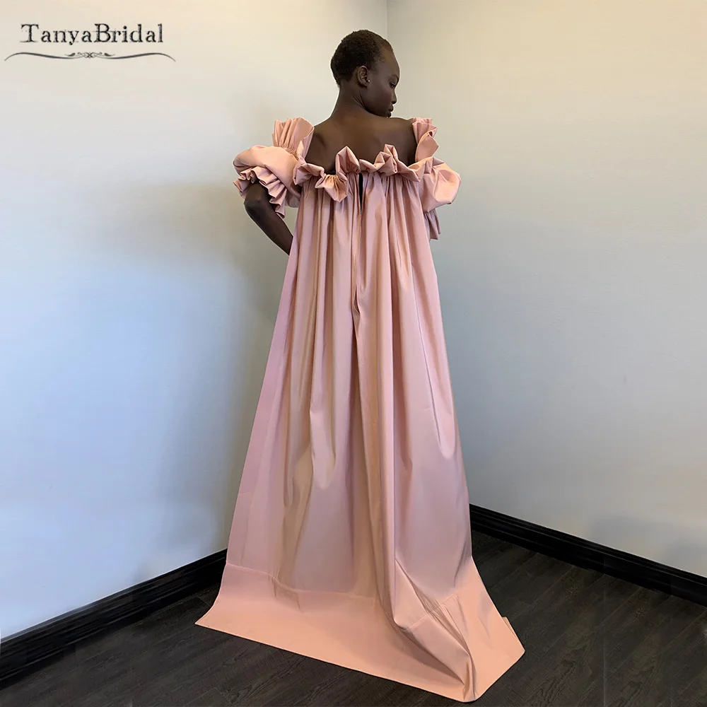 

Fashion Elegant Wedding Capes With Sleeve Taffeta Long Puffy Jacket Shawl With Short Train DJ174