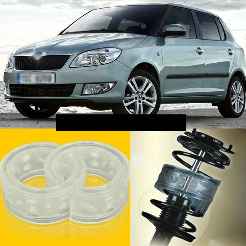 

2pcs Power Front /Rear Shock Suspension Cushion Buffer Spring Bumper For Skoda Fabia