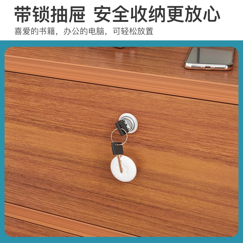 Bedside table Simple modern simple with lock Mini small locker Home bedroom Bedside storage