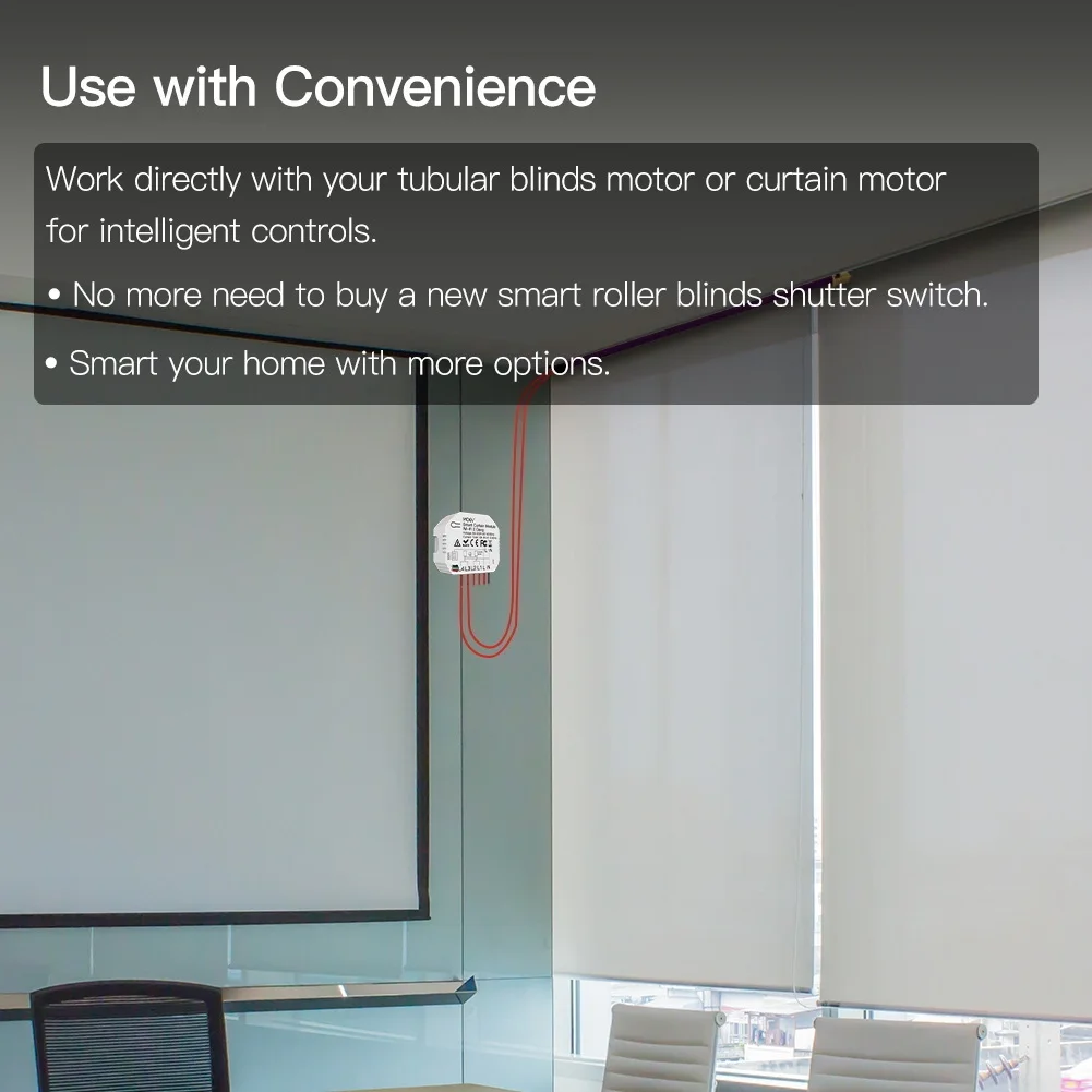 Tuya Smart WiFi 2-бандовый модуль переключателя жалюзи с двойной шторкой, электродвигатель для рольставней, приложение Smart Life с домашней Alexa