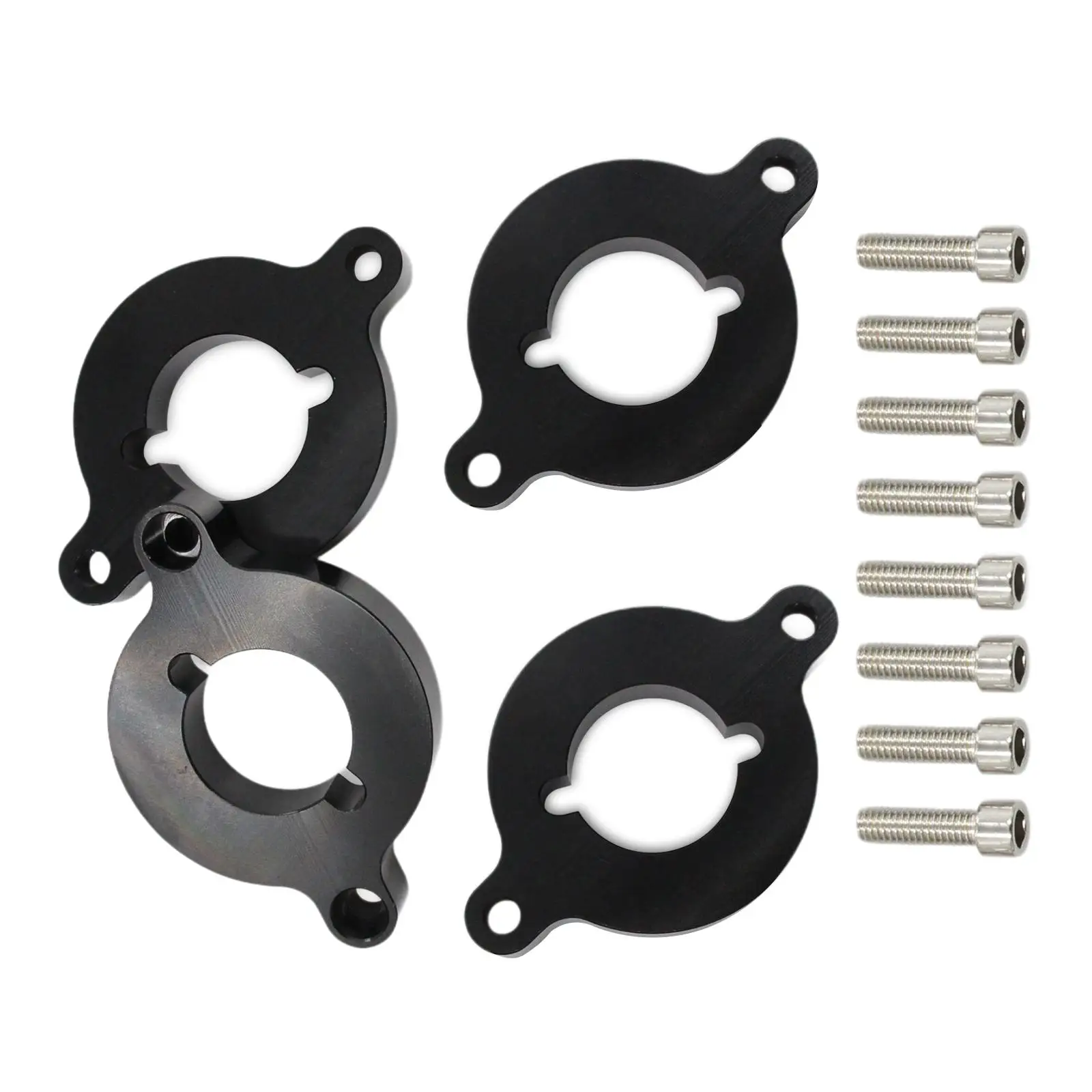 4Pcs Conversion Coilpack Adapter Plates Alloy Directly Replace for VW Golf GTI Jetta Beetle Passat 1.8T 20V Car Accessories