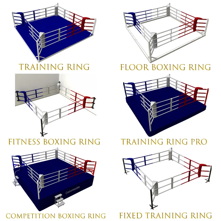 Best Sell Floor Boxing Rings Robust and Safe Boxing Rings Custom Portable Boxing Ring for Sale