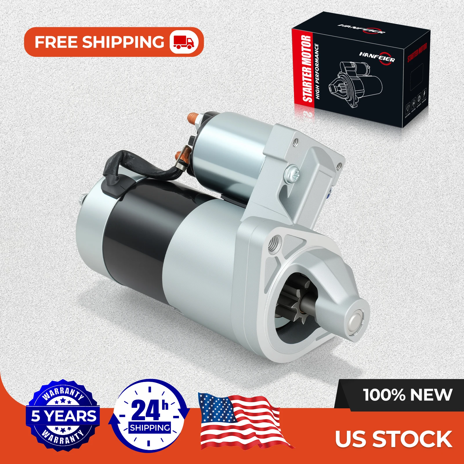 

Starter for Chevy Tracker Suzuki Vitara Grand Vitara XL-7 1.6L 2.0L 2.5L 2.7L