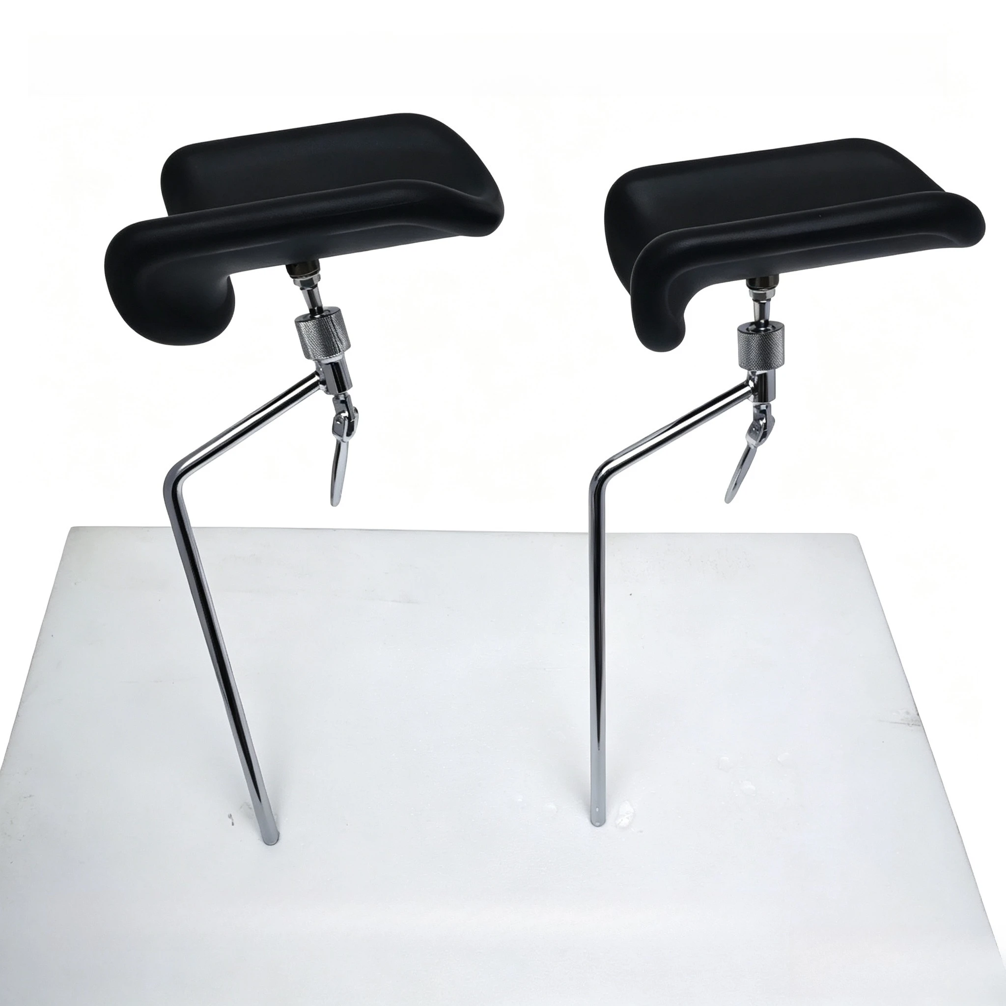 Gynecological Examination Bed Diameter 14 Mm Surgical Bed Accessories Leg Brackets Adjustable Outriggers Leg Holders