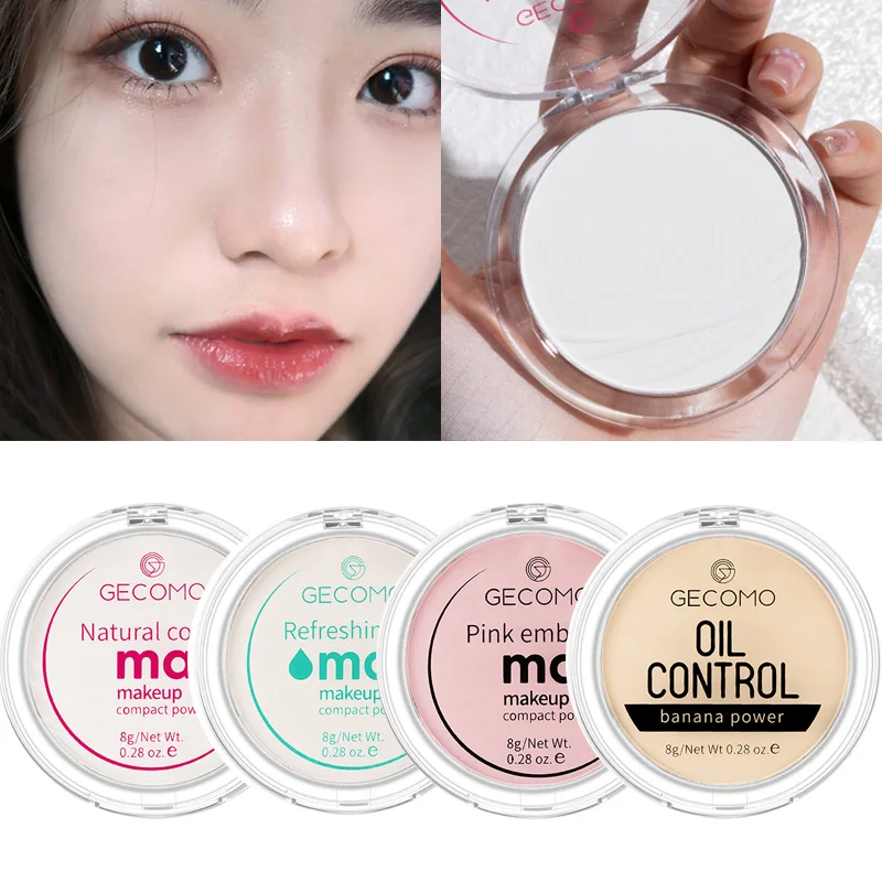 Banana Powder Face Oil Control Smooth Powder Transparent Correcting Loose Powder Face Matte Makeup Women Beauty