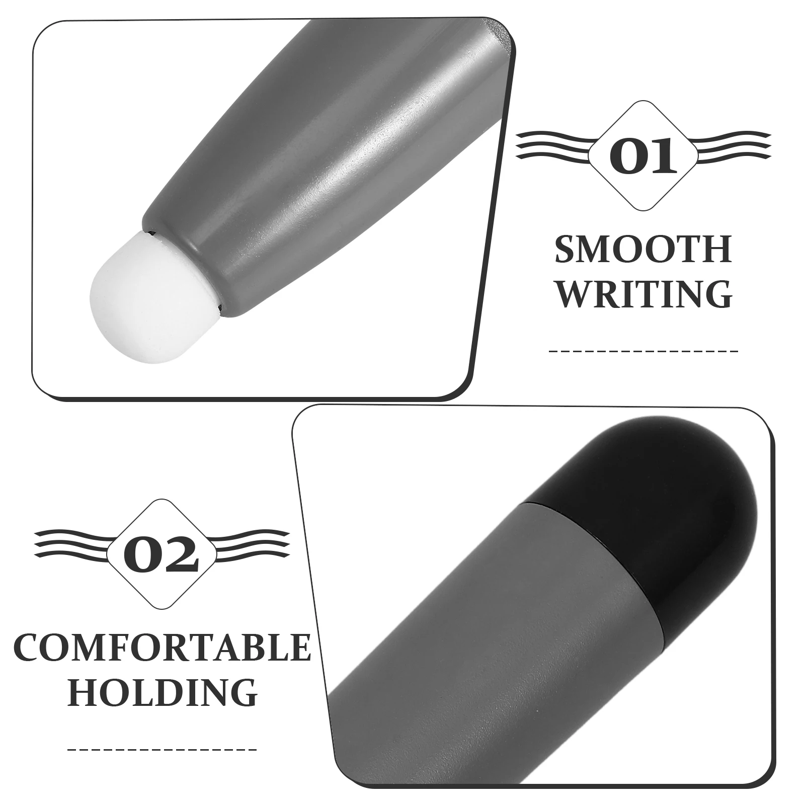 

3 шт. универсальный емкостный стилус для сенсорных экранов, чувствительный стилус с плавным письмом, ручка для доски