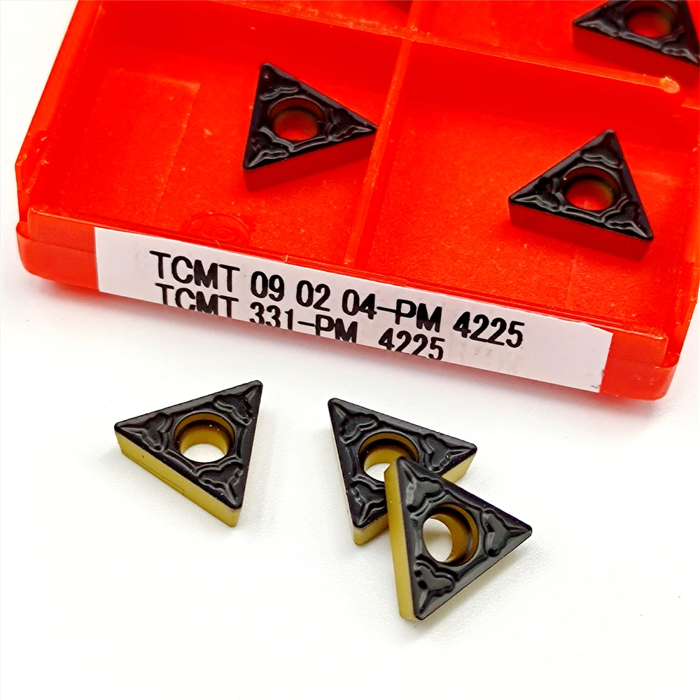 Carboneto Insere Tcmt090204 pm 4225 Ferramentas de Torneamento Internas Ferramentas de Torno Cnc Tcmt 090204 o