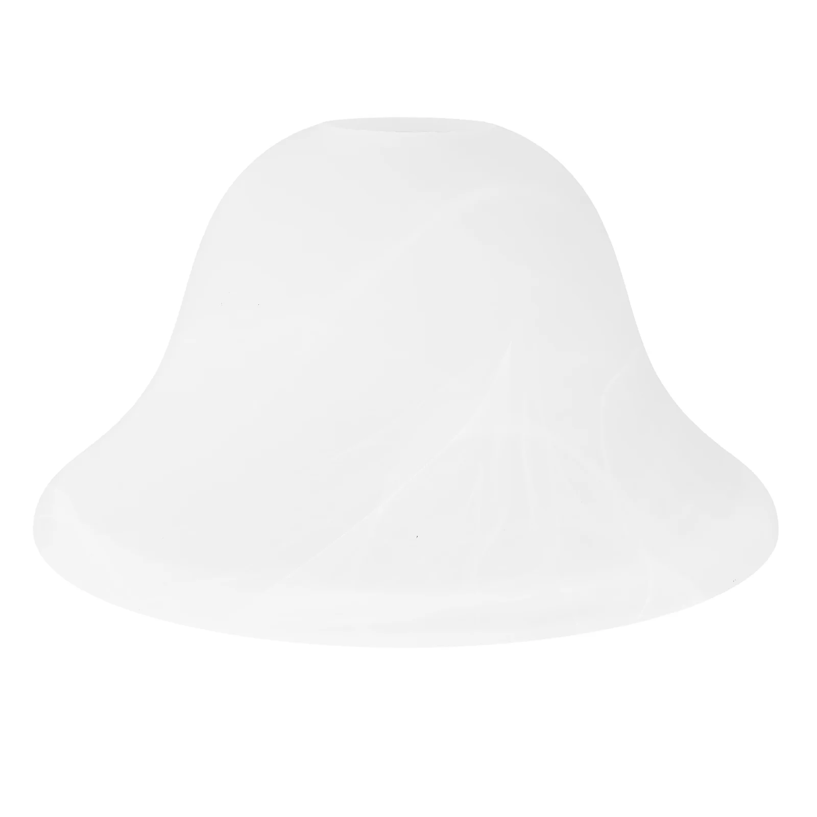 عاكس الضوء الزجاجي على شكل فطر مزخرف لطاولة السقف مصباح غرفة المعيشة المنزلية غطاء خفيف حديث سهل التركيب على نحو سلس