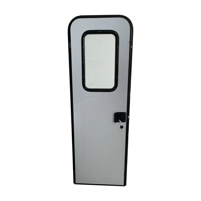 

TONGFA 650x900 Aluminium Frame Caravan Entry Trailer Door with Single Point Lock for Caravans and Trailers